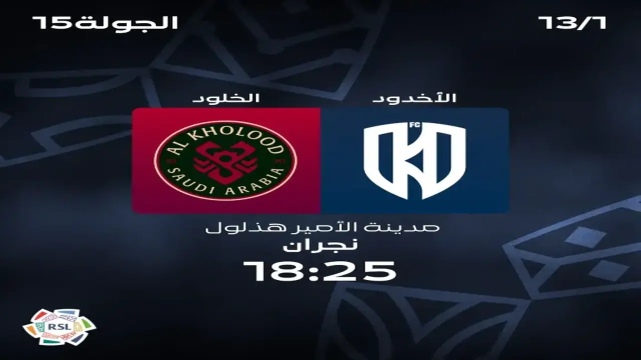 رابط مشاهدة مباراة الخلود والأخدود في دوري روشن بجودة بث عالية
